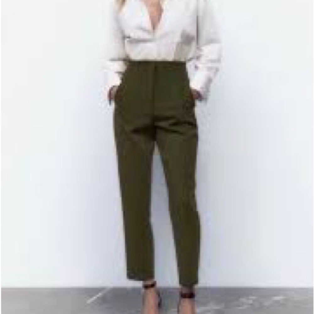 Zara high waisted pants set.